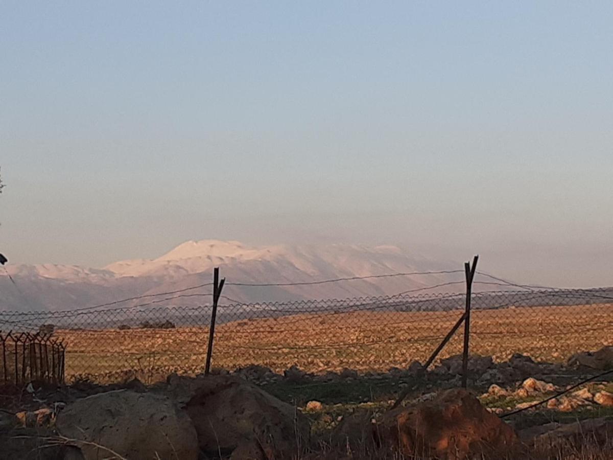 Luxury Caravan Truck In The Golan Heights Bruchim Qela' Alon Esterno foto