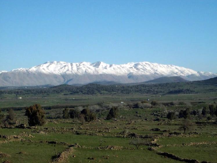 Luxury Caravan Truck In The Golan Heights Bruchim Qela' Alon Esterno foto